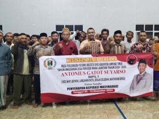 Serap Aspirasi, DPRD Lampung Timur Antonius Gatot Laksanakan Reses