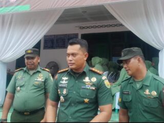 Dandim 0429 Lamtim Siap Sukseskan Program Makan Bergizi Gratis